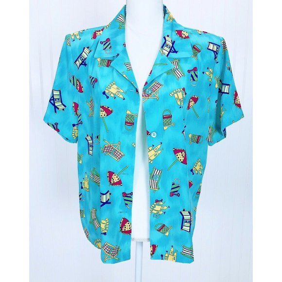 Vintage 90s S.G. Sport Collection Size L Shirt - Picture 5 of 11